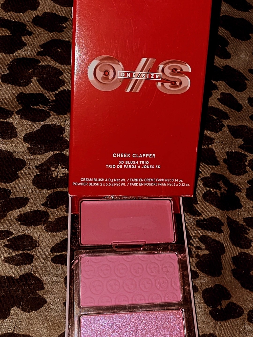 ONE/SIZE Cheek Clapper 3D Blush Trio - Pink Palette